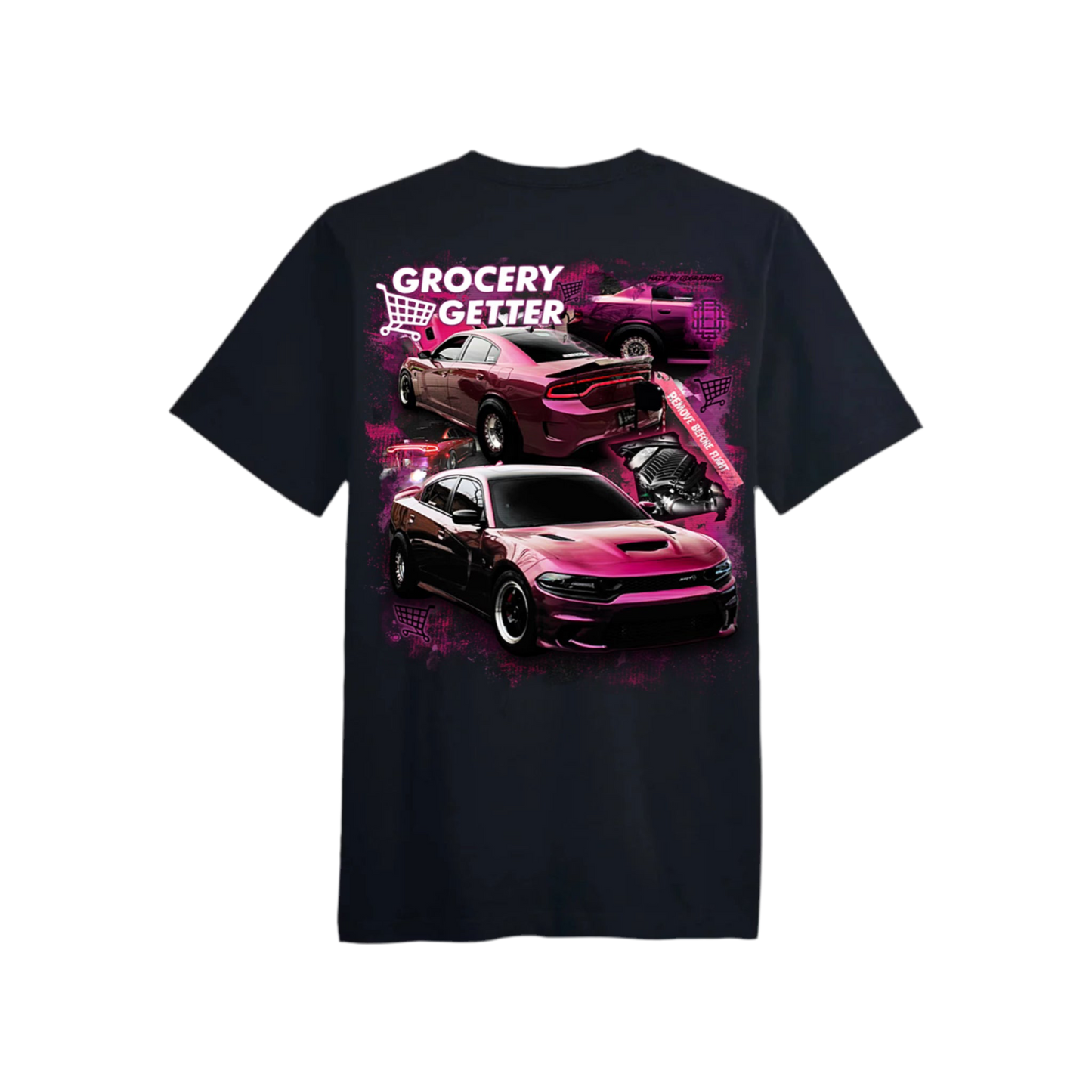 Grocery Getter T-Shirt Black “Hellcat”