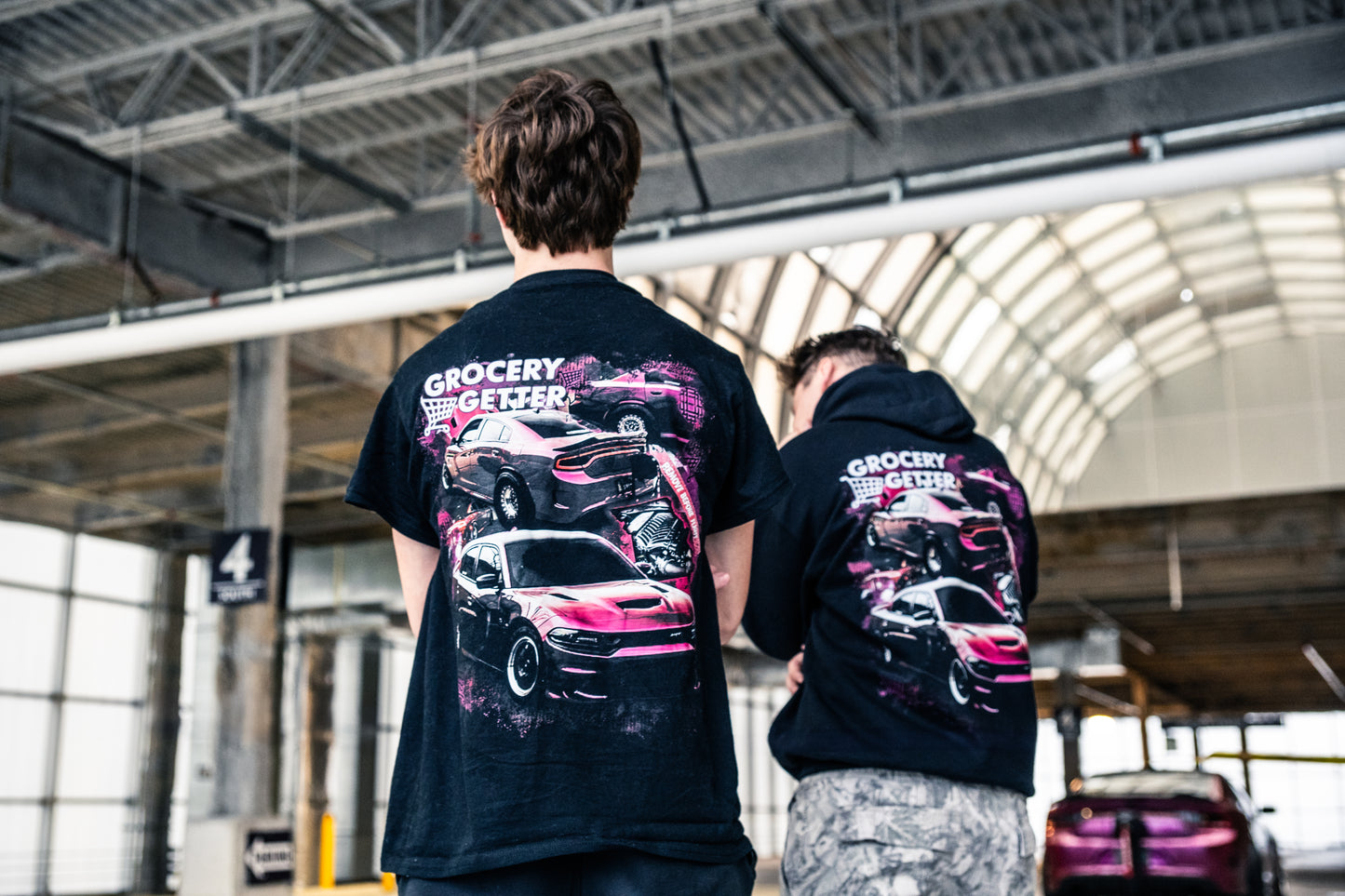 Grocery Getter T-Shirt Black “Hellcat”